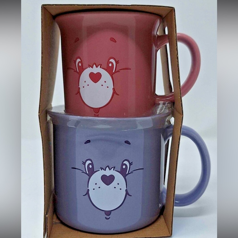 Care Bears - Big and Little 2 pc mug set - 9oz and 16oz